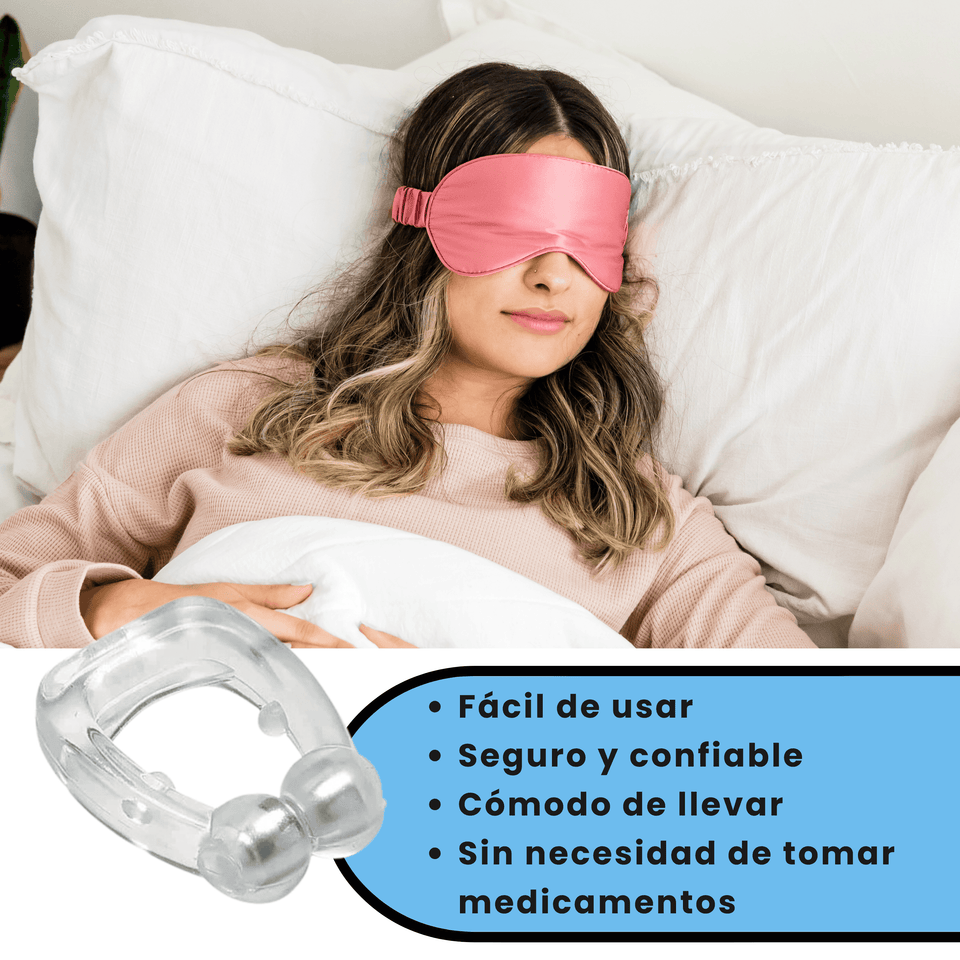 Compre 1 y 2 dilatadores nasales magnéticos L‑Nosnore™ contra los ronquidos