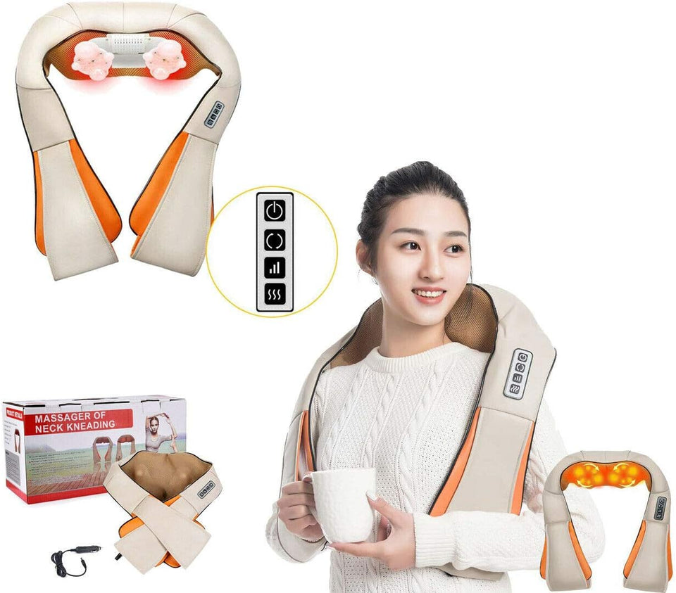 Termal Cervical Shiatsu masážní přístroj para Collo, Spalle, Schiena, Gambe a Glutei