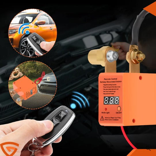 Protección inteligente contra cortes de energía con control remoto.