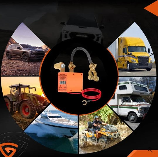 Protección inteligente contra cortes de energía con control remoto.