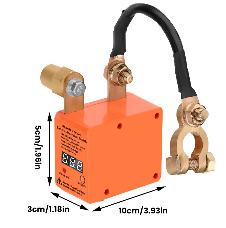 Protección inteligente contra cortes de energía con control remoto.